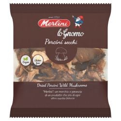 Merlini - Funghi Porcini Secchi - Dried Porcini Mushrooms - 20 gr 0.7 oz