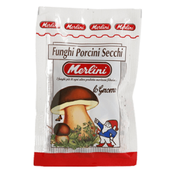 Merlini - Funghi Porcini Secchi - Dried Porcini Mushrooms - 10 gr 0.35 oz