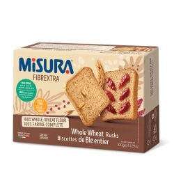 Misura Dolcesenza - Whole Wheat Rusks - Fette Biscottate Integrali (320 gr - 11.29 oz)