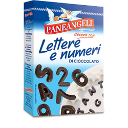 Paneangeli- Lettere e Numeri di Cioccolato (60gr)
