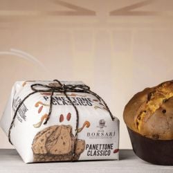 Borsari - Traditional Panettone Low baked hand wrapped - 1Kg - 2.2 lb