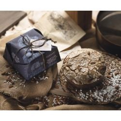 Borsari - Panettone with Almonds and Icing - 1Kg - 2.2 lb