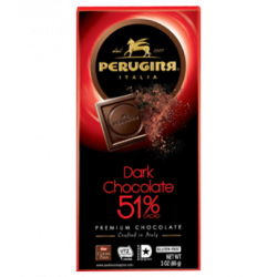 Perugina - Cioccolato Fondente - Dark Chocolate 51% (86gr)