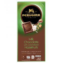 Perugina - Cioccolato al Latte con Nocciole - Milk Chocolate with Hazelnuts (86gr)
