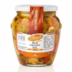 La Cerignola di una volta - Rich Appetizer (Mix of Vegetables - Giardiniera) 580 ml - 19,40 oz