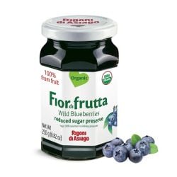 Rigoni di Asiago - Fiordifrutta Wild Blueberries Organic Spread - 250gr - 8.82oz