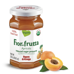 Rigoni di Asiago - Fiordifrutta Albicocche - Apricot Organic Spread - 250gr - 8.82oz