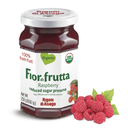 Rigoni di Asiago - Fiordifrutta Lamponi - Raspberries Organic Spread - 250gr - 8.82oz