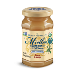 Rigoni di Asiago - MielBio - Italian honey Wildflower - 300gr - 10.58oz