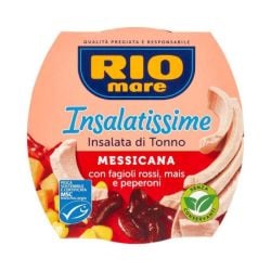 Rio Mare - Insalatissime Messicana - Mexican Tuna Salad with Tuna and Vegetables 160 gr