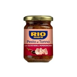Rio Mare - Pesto al Tonno con Olive nere e Peperoncino (130 gr)