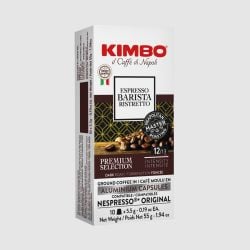 Kimbo - Nespresso Compatible Coffee Capsules - BaristaEspresso Ristretto - 10 Capsules