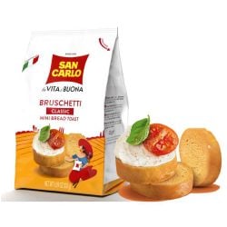 San Carlo - Classic Bruschetti - Mini Bread Toast - (130 gr- 4.59 oz)