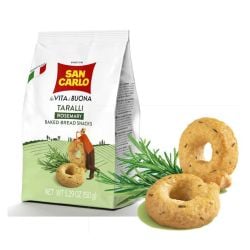 San Carlo - Taralli Rosemary - (150 gr- 5.29 oz)