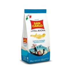 San Carlo - KETTLE POTATO CHIPS (150gr 5.29oz)