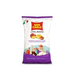 San Carlo - PAPRIKA CHIPS (150gr 5.29oz)