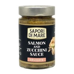 Sapori di Mare - Salmon and Zucchini Sauce (185 gr - 6.52 oz)