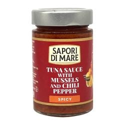 Sapori di Mare - Tuna Sauce with Mussels and Chili Pepper (185 gr - 6.52 oz)