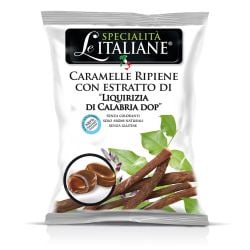 Serra - Licorice from Calabria Hard Filled Candy - Le Specialità Italiane (100 gr - 3.52 Oz)