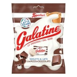 Sperlari- Galatine Chocolate Milk Tablets in bag - 125g/4.40 Oz