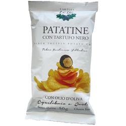 Tartufi Le Ife - Black Truffle Potato Chips (50gr 1.76oz)