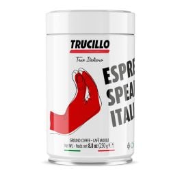 Trucillo - ESPRESSO SPEAKS ITALIAN - Ground Coffee - CAN (250 gr - 8.81 oz)