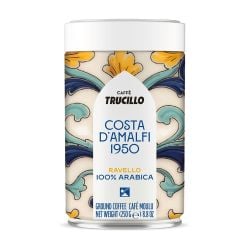 Trucillo - Costa d’Amalfi – Ravelllo Ground 100% Arabica - Ground Coffee - CAN (250 gr - 8.81 oz)