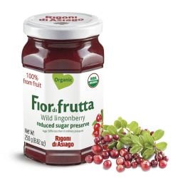 Rigoni di Asiago - Fiordifrutta Lingonberry Organic Spread (250gr - 8.82oz)