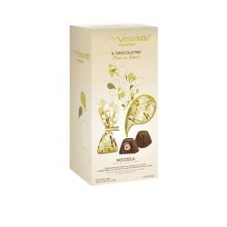 Maxtris - Vesuviotto Gold Edition - Chocolate pralines with Hazelnut (160 gr / 5.64 Oz)