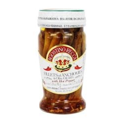 Agostino Recca - Fillets of Anchovies with Hot Pepper (90 gr - 3.18 oz)