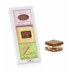 Antica Torroneria Piemontese - Linea Cioccolato 40 g – Confezione degustazione Mini (120 gr / 4.23 oz)