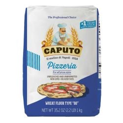 Caputo Pizzeria Flour Blue Bag - Authentic Neapolitan "00" Pizza Flour (2.2 lbs / 1kg)