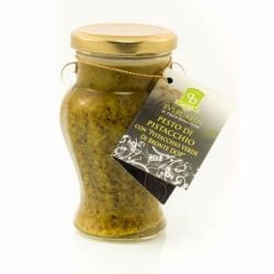 Evergreen - Pesto di Pistacchio con Pistacchio Verde di Bronte D.O.P. - Pistachio Pesto - 190 gr