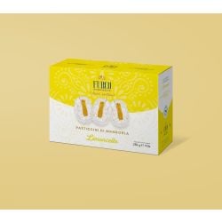 Furco Biscotti - Pasticcini di Mandorla al Limoncello - Limoncello and Almond Pastries (250 gr / 8.81 Oz)