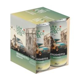 La Dolce Vita - Bergamotto - Bergamot Soda - 4 x 330 ml