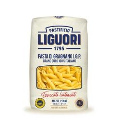 Pastificio Liguori - Mezze Penne Rigate n.37 (500 gr) "Pasta di Gragnano IGP"