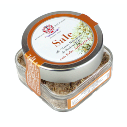 Acetaia Malpighi - Salt with aromatic herbs with Balsamic Vinegar of Modena IGP (120 gr - 4.24 Oz)