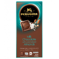 Perugina - Cioccolato al Latte con Mandorle - Milk Chocolate with Almonds (86gr)