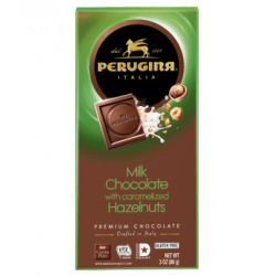 Perugina - Cioccolato al Latte con Nocciole - Milk Chocolate with Hazelnuts (86gr)