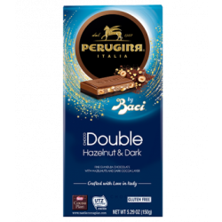 Perugina - Baci Bar Choco Double Hazelnuts & Dark (150gr - 5.29oz)