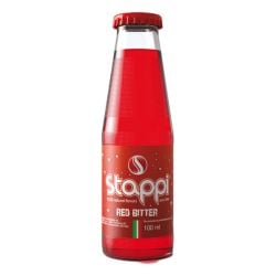 Stappi - Red Bitter Aperitivo Analcolico - non alcholic red bitter aperitif - 6 bottles x 100 ml