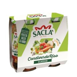 Sacla - Condiverde Riso Classico (2 X 290gr -10.22 Oz)