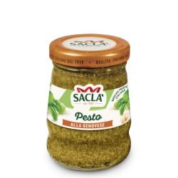 Sacla Italia - Pesto alla Genovese - Basil Pesto Sauce - 90gr - 3.17 Oz