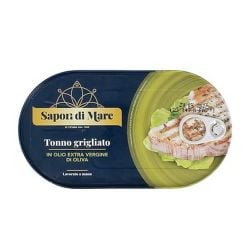 Sapori di Mare – Tonno Grigliato - Grilled yellowfin tuna steaks in e.v.o. oil (145 gr - 5.11 oz)