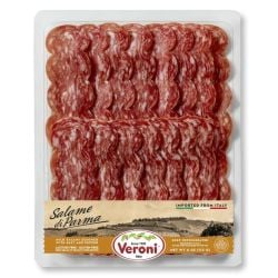 VERONI - Pre-Sliced Salame di Parma - Mild Salame with Salt & Pepper 4 Oz