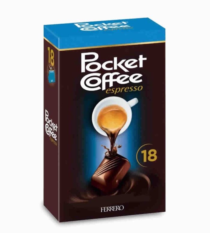 Ferrero Pocket coffee -decaffeinated- (10 pieces) - BellaItalia